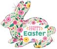 Spring Bunny Flower Shape